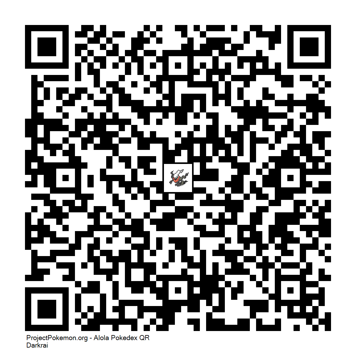 Cdigo QR de Darkrai
